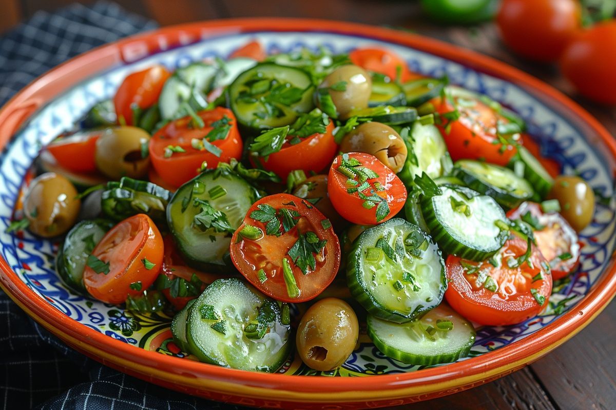 La salade marocaine parfaite pour rafraîchir vos soirées d'été